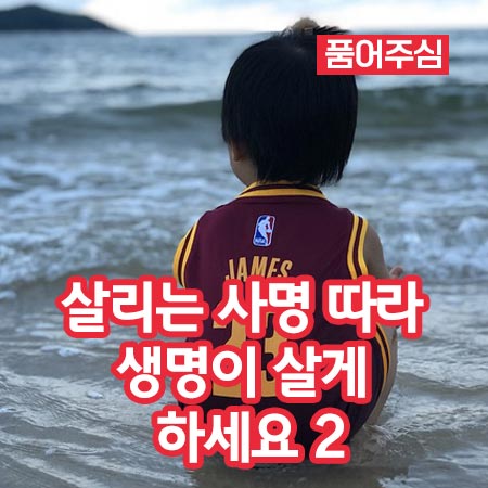 살리는 사명 따라 생명이 살게 하세요 2