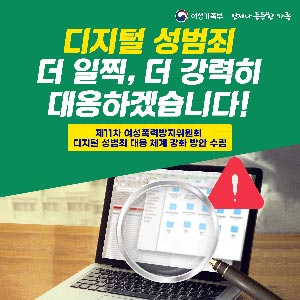 디지털성범죄 대응 체계 강화 방안 수립