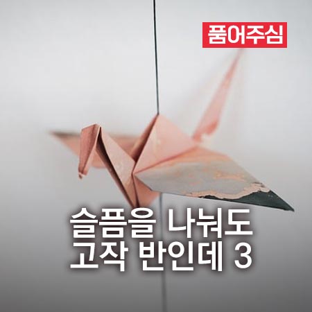 슬픔을 나눠도 고작 반인데 3