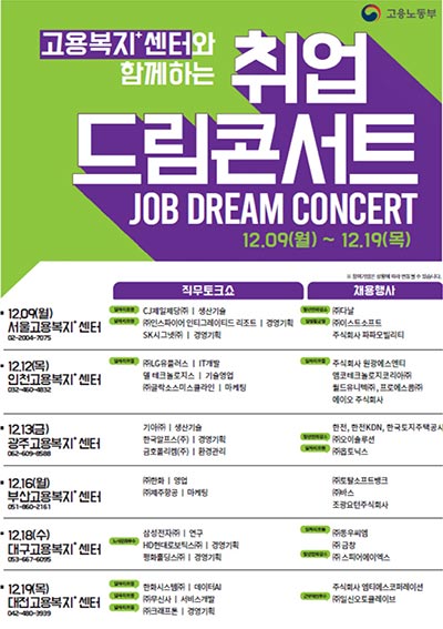 청년 구직자를 위해고용복지+센터가 취업의 문을 엽니다.